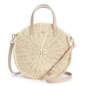 LC Lauren Conrad Round Crossbody Bag